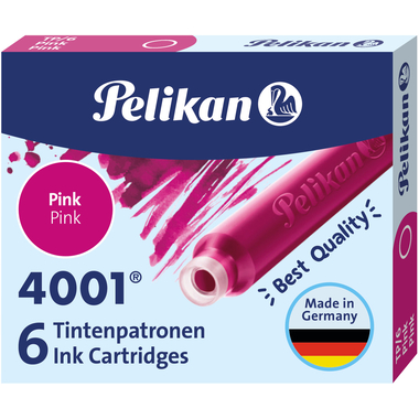 PELIKAN Cartuccia inchiostro TP/6 pink 6 pezzi