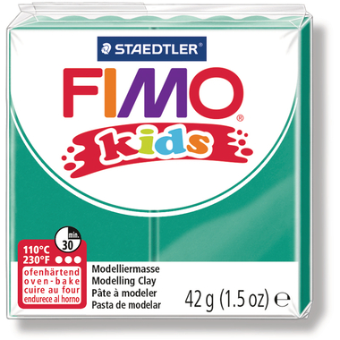 FIMO Pâte à modeler Kids 42g 8030-5 vert
