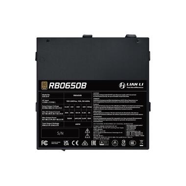 Lian Li Power Supply Lian Li RB650 650 W Black