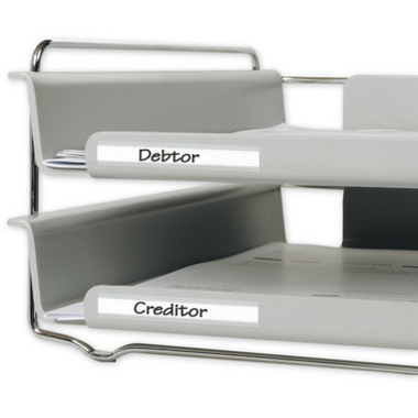 3L Porte-étiquette 20x150mm 7520-10 PVC autocollante 10 pièces