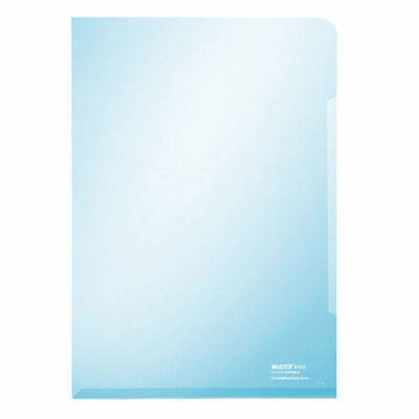 LEITZ Cartelline Premium A4 41530035 blu, 0,15mm 100 pezzi