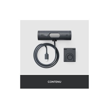 Logitech Webcam Brio 500 Grafite