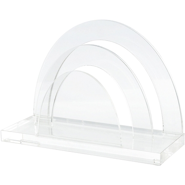 WEDO Briefständer CRISTALLIC 603016 17x12x6.8cm Acryl transp.