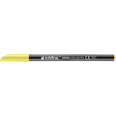 EDDING Stilos fibre 1200 1 mm 1200-065 jaune fluo