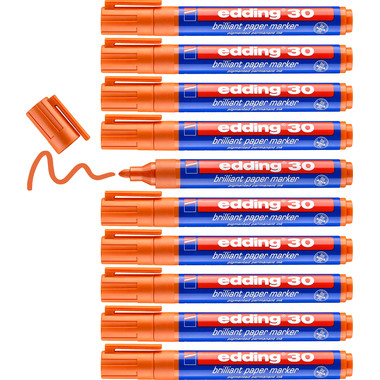 EDDING Permanent Marker 30 1,5-3mm 30-6 orange