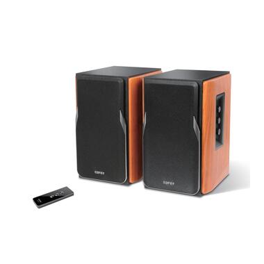 Coppia di diffusori da scaffale Edifier R1380T Marrone, Nero