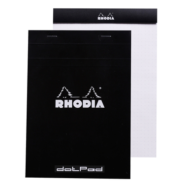 RHODIA Dot Pad schwarz A5 16559C Raster 80 Blatt
