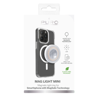 MagSafe MagLight Mini Lichtring für Foto und Video | Pure