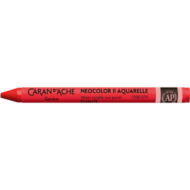 CARAN D'ACHE Wachsmalkreide Neocolor II 7500.070 scharlach