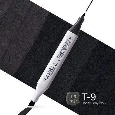 COPIC Marker Classic 20075106 T-9 - Toner Grey No.9