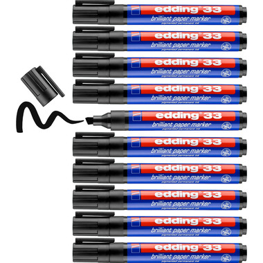 EDDING Permanent Marker 33 33-1 nero