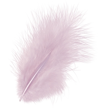 KNORR PRANDELL Plumes marabout 10cm 216619215 rose 15 pcs.