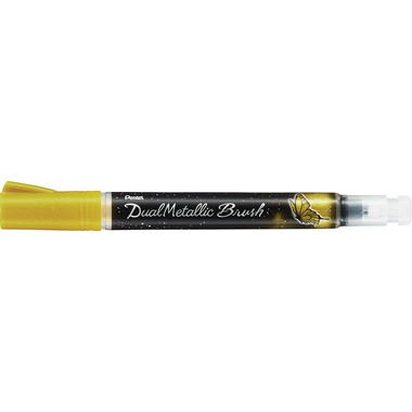 PENTEL Brushpen Dual Metallic XGFH-DX gold