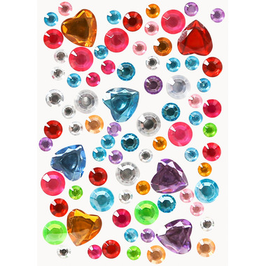 I AM CREATIVE Crystalstickers 6000.23 Punkte, 84 Stück