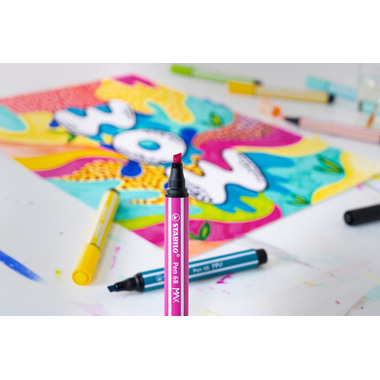 STABILO Stylo Fibre 68 MAX Arty 768/06-21 ass. 6 pcs.