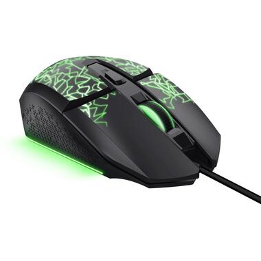 Mouse da gioco Trust GXT113 Felox Nero