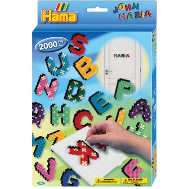 HAMA Bügelperlen Set Midi G1013424-0 Buchstaben