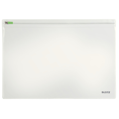 LEITZ Zip-Verschlusstasche L 40090000 transparent 2 Stück