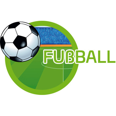 WEDO Bastelschere Magic 13cm 7343011 hellgrün Football