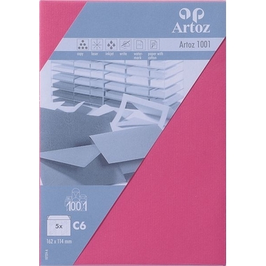 ARTOZ Enveloppes 1001 C6 107324184 100g, fuchsia 5 pcs.