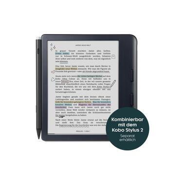 Kobo E-Book Reader Libra Colour incl. Stylus 2 Black