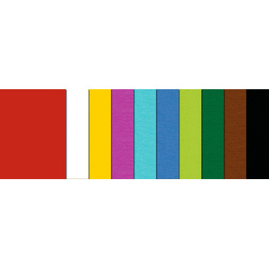 URSUS Fotokarton-Block A4 3704699SE 300g, 10 Farben int. 10 Blatt