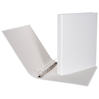 BIELLA Ringbuch Ringo-Plast 3cm 43444201U weiss 4-Ring A4+