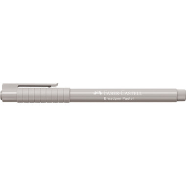 FABER-CASTELL Penna Broadpen 1554 0.8mm 155488 grigio pastello