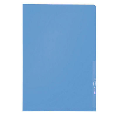 LEITZ Sichtmappen PP A4 40000035 blau, 0,13mm 100 Stück