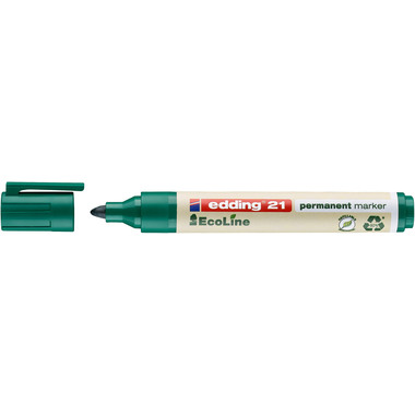 EDDING Permanent Marker 21 1.5-3mm 21-4 grün