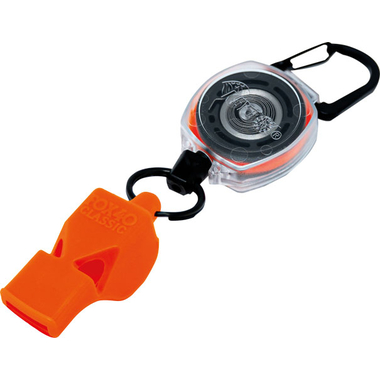 RIEFFEL SWITZERLAND Key-Bak WHISTLE SAFE A15288 schwarz, mit Alarmpfeife