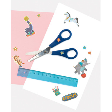 FOLIA Charming-Sticker 18201 Circus 2 Blatt/49 Stück
