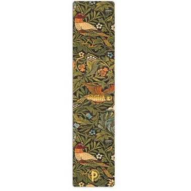 PAPERBLANKS Segnalibro 4x18.5cm PA8236-1 Morris uccelli