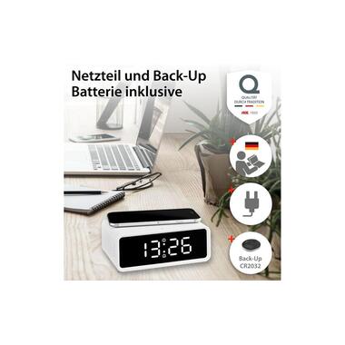 ADE Digitalwecker mit Temperaturanzeige