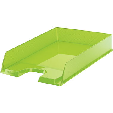 ESSELTE Corbeille courrier Europost A4 623597 vert-transp.
