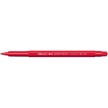 CARAN D'ACHE Penna fibra Fibralo 185.070 scarlattina