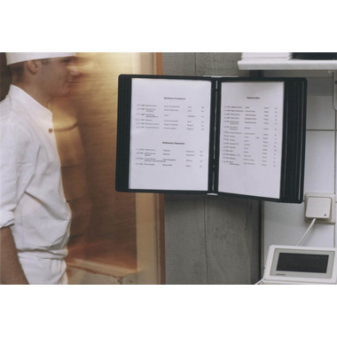 DURABLE Supporto SHERPA Wall10 562110 grigio p.10 pannelli s/pann.