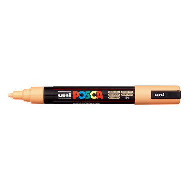 POSCA Marker 1.8-2.5mm PC5M L.ORANG hellorange, Rundspitze