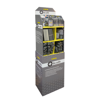 ONLINE Floor Display Be.Safe 21600