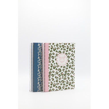 ANCOR Taccuino Ufficio A5 WILD 104660 assort., lines, 90g 80 fogl.