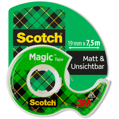 SCOTCH Magic Tape 810 19mmx7.5m 8-1975D sur dérouleur