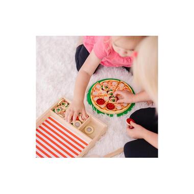 Spinmaster Melissa et Doug Pizza Party Set de jeu en bois