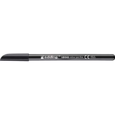EDDING Faserschreiber 1200 0.5-1mm 1200-1 schwarz