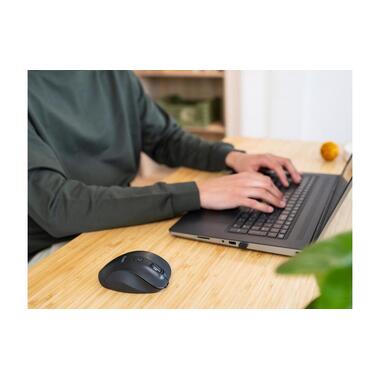 Trust Ergonomische Maus Fyda Rechargeable Schwarz