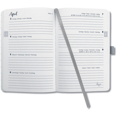 JOLIE Agenda Beauty 2026 J6334 1W/2S grey love ML A6