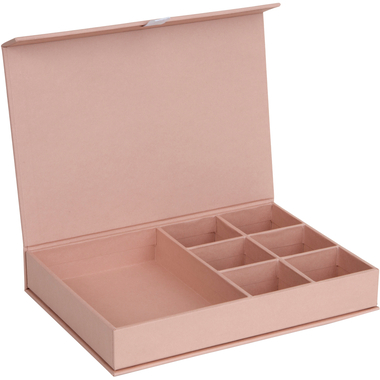 BIGSO BOX OF SWEDEN Boîte à bijoux Jolie 706152101TAB dusty pink 26.5x19x5cm