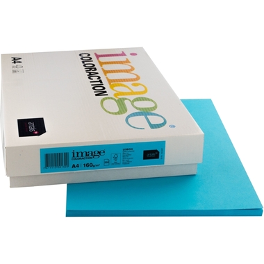 IMAGE COLORACTION Carta per copie Lisbon A4 266752 blu reale, 160g 250 Blatt