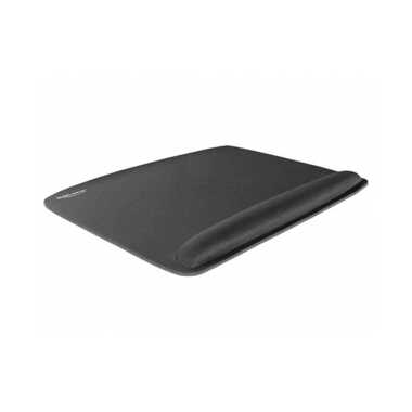 Delock Ergonomische Mausmatte mit Handballenauflage Schwarz