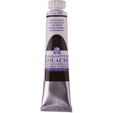 TALENS Plakatfarbe 20ml 08047372 neutral schwarz