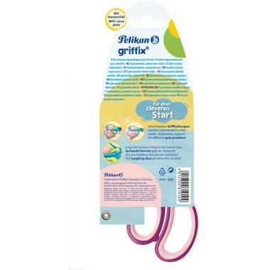 PELIKAN Scissors Griffix 819107 sweet berry, destrimani